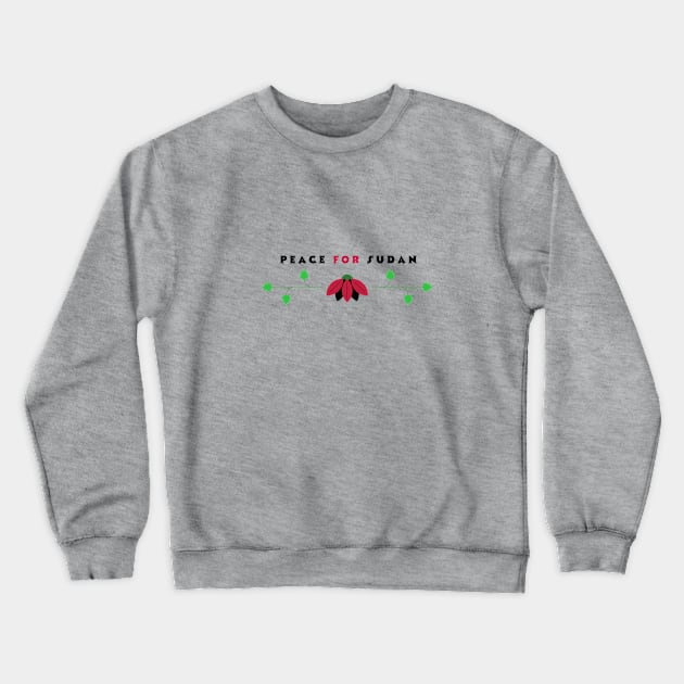 peace for sudan Crewneck Sweatshirt by katalinaziz